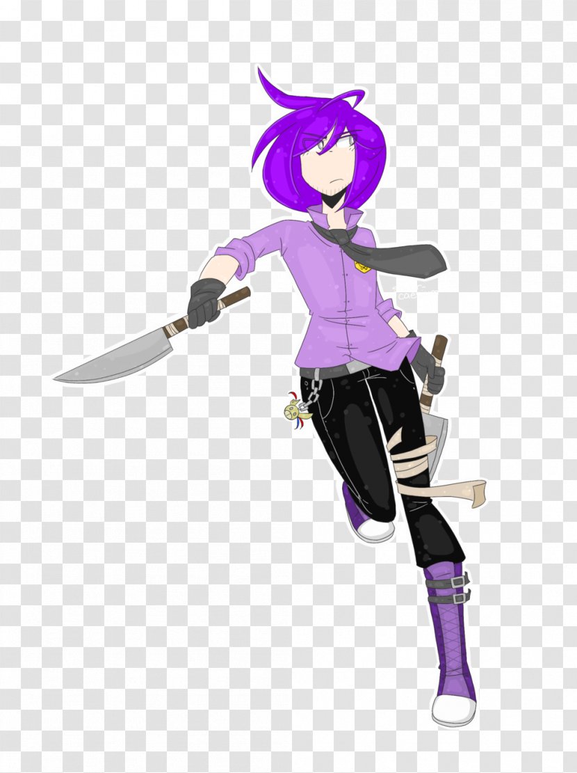 Five Nights At Freddy's: Sister Location Toy Jump Scare Purple - Flower - Human Walk Transparent PNG