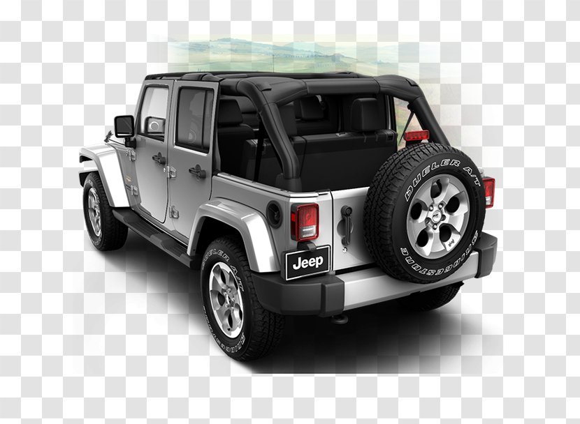 2014 Jeep Wrangler Car Motor Vehicle - Bumper Transparent PNG