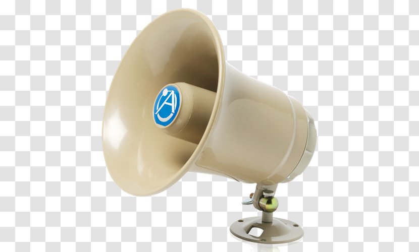 Megaphone Horn Loudspeaker Paging - Watt Transparent PNG