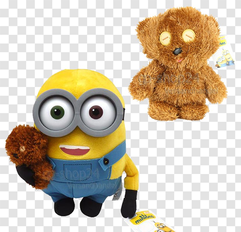 Plush Bob The Minion Minions Bear Stuffed Animals & Cuddly Toys - Frame Transparent PNG