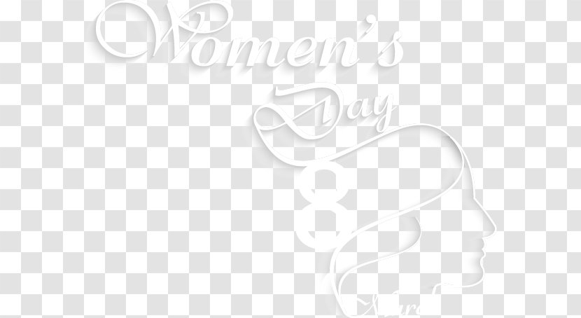 Paper White Logo Pattern - Monochrome Photography - Women's Day Element Transparent PNG