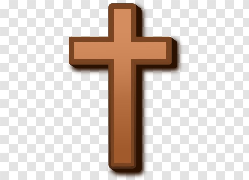 Cross Clip Art - Color - Brown Cliparts Transparent PNG