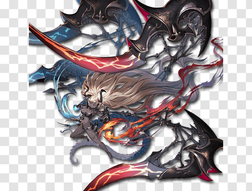 Granblue Fantasy Wikia - Frame - Character Animation Two Knives Transparent PNG