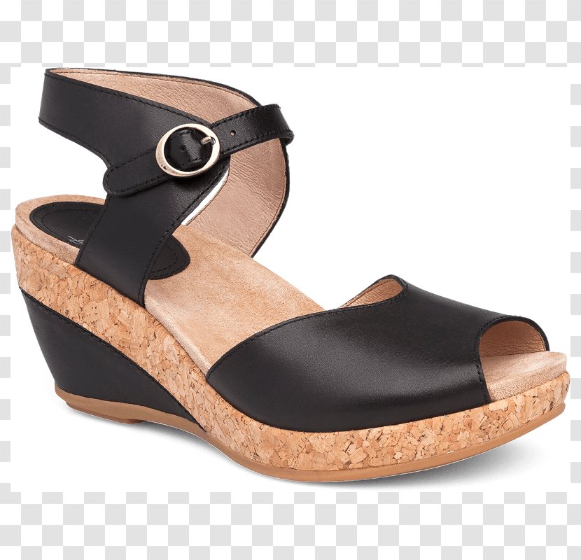 Sandal Leather Wedge Shoe Dansko Women's Vera - Footwear Transparent PNG