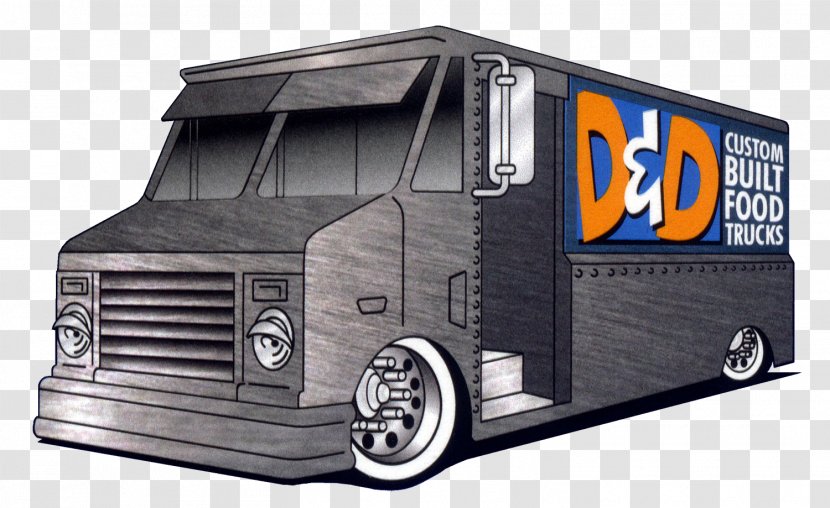 Car Commercial Vehicle D & Custom Built Food Trucks LLC Van - Automotive Design - FoodTruck Transparent PNG