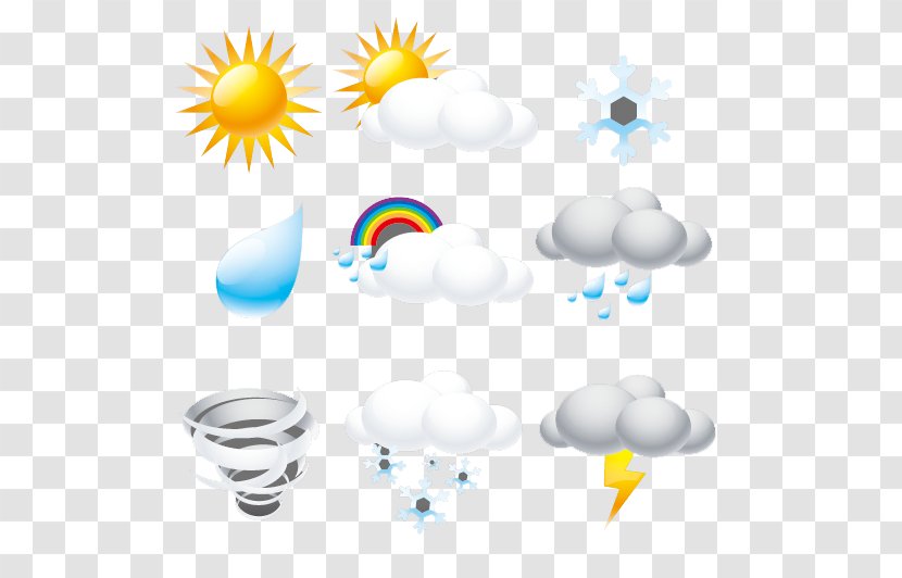 Cartoon Clip Art - Technology - Creative Weather Transparent PNG