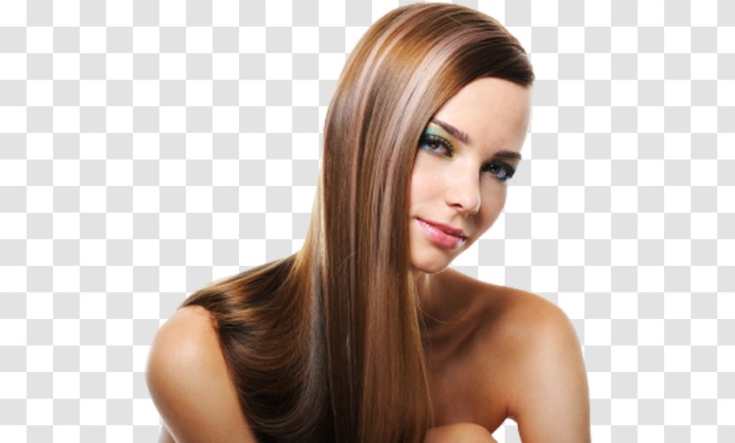 Hair Highlighting Brown Beauty Parlour Coloring - Human Color - Shiny Transparent PNG