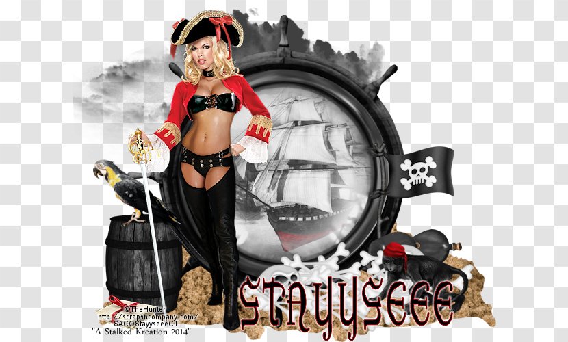 Work Of Art Piracy Scrap - Character - Cartoon Transparent PNG