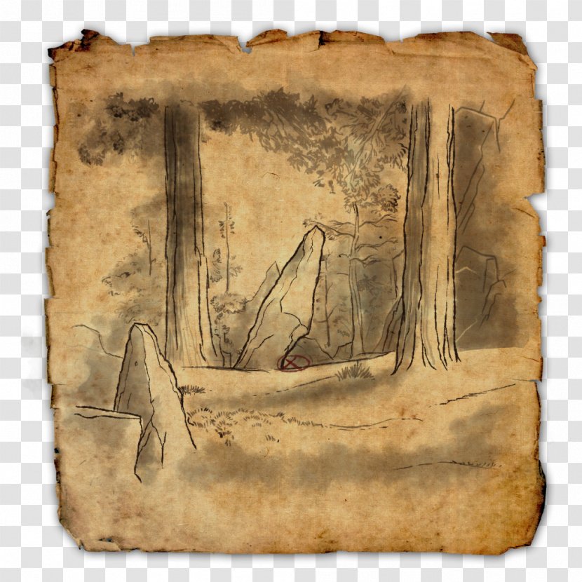 The Elder Scrolls Online United States Treasure Map - Buried Transparent PNG