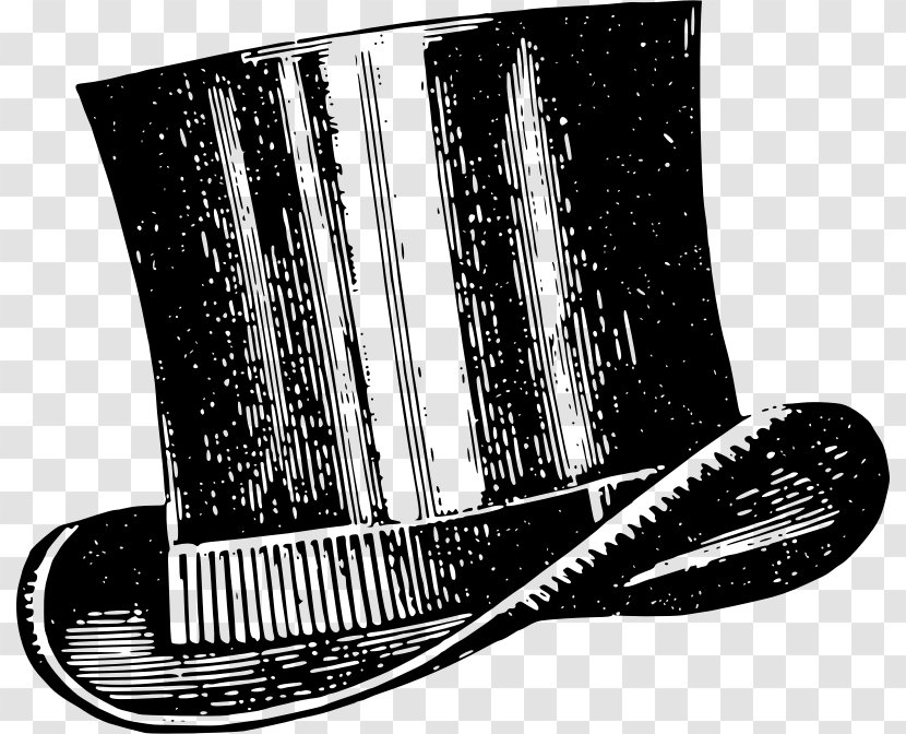 Top Hat Vintage Clothing Clip Art - Steampunk Clipart Transparent PNG