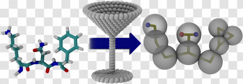 MARTINI Coarse-grained Modeling Force Field Multiscale - Hydrophobe - Coarse Grains Transparent PNG