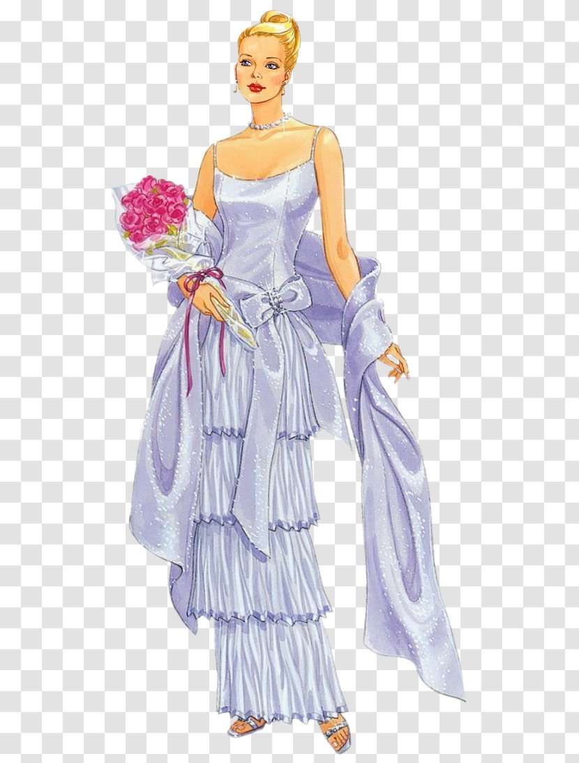 Paper Doll Toys Gown - Tree Transparent PNG
