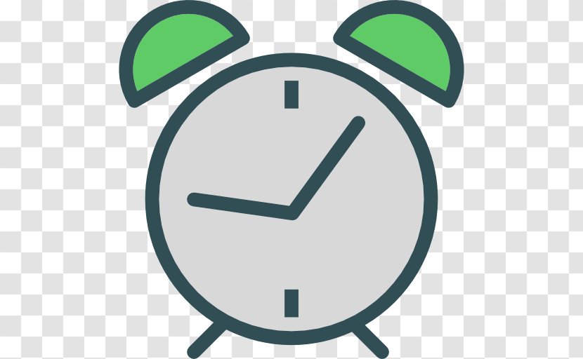 Alarm Clocks Clip Art - Green - Clock Transparent PNG