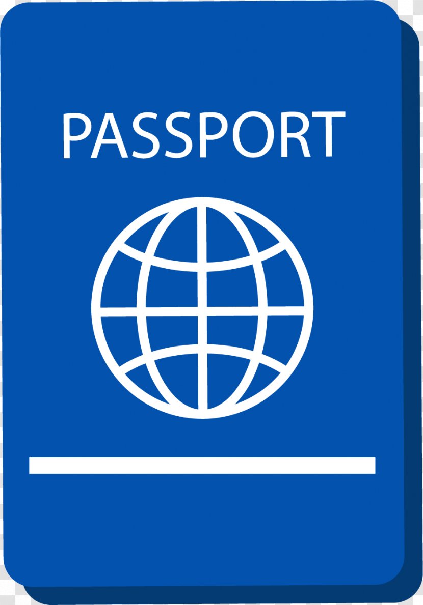 Earth Globe Icon - Scalable Vector Graphics - Blue Passport Transparent PNG