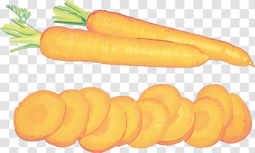 Food Vegetable Yellow Carrot Root - Cuisine Vegetarian Transparent PNG