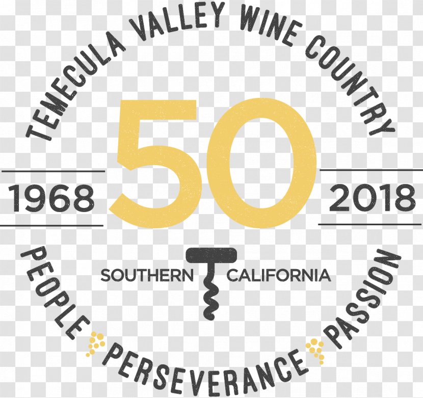 Temecula Valley Winegrowers Association AVA California Wine Country - Yellow Transparent PNG