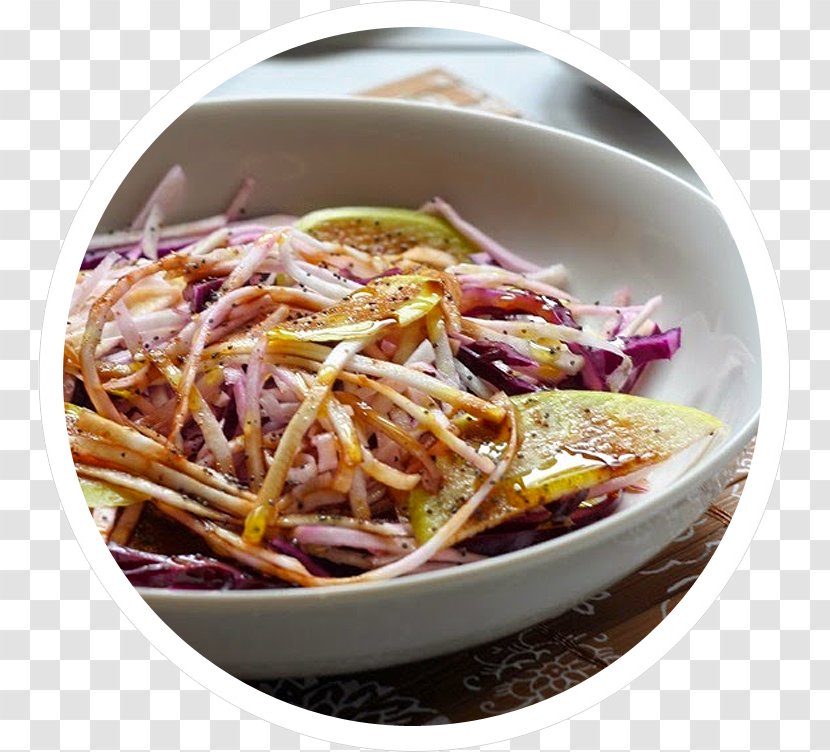 Vegetarian Cuisine Recipe Celeriac Balsamic Vinegar Red Cabbage - Salad Transparent PNG