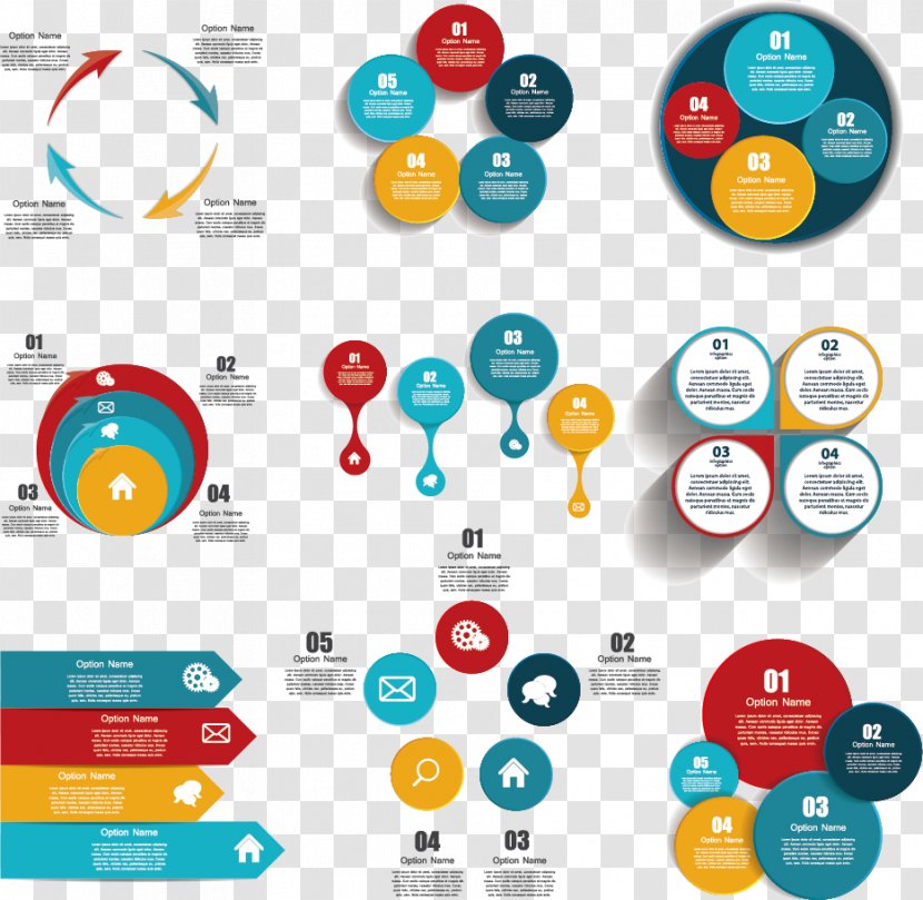 Infographic Chart Euclidean Vector - Circle Graph Transparent PNG