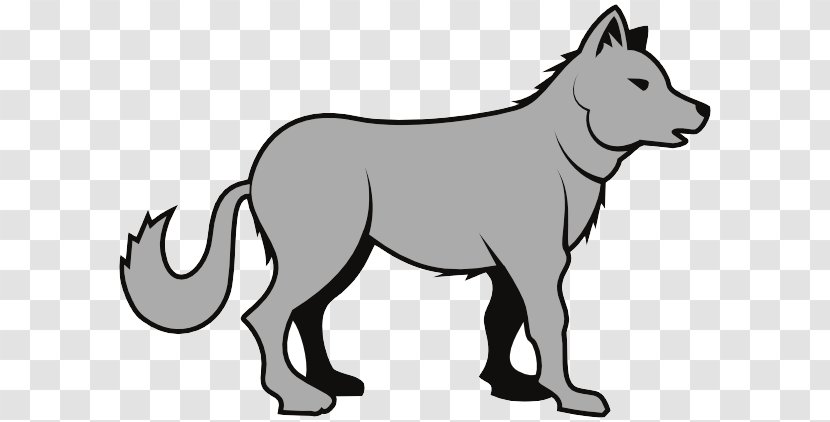 Coyote Clip Art - Wolf - Cartoon Fox Transparent PNG