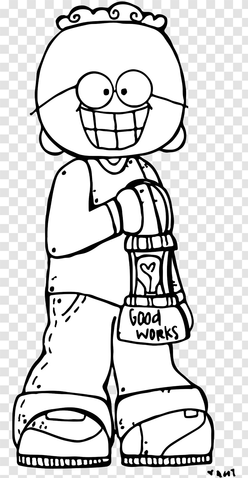 Line Art Clip - Flower - MAN IN BLACK Transparent PNG