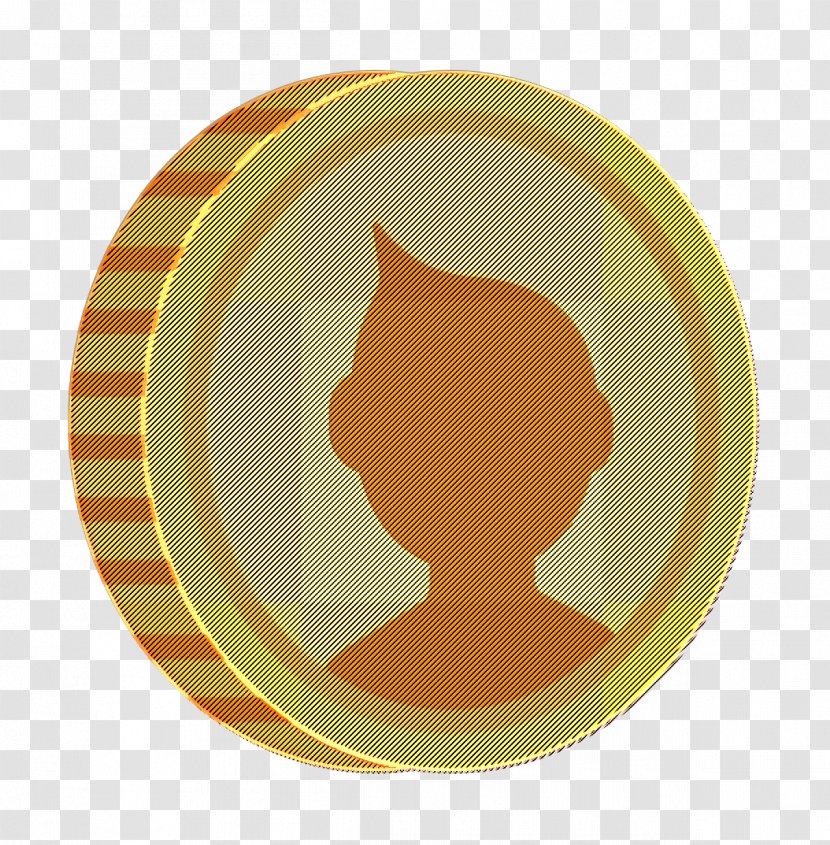 Coin Icon Business - Plate - Cat Silhouette Transparent PNG