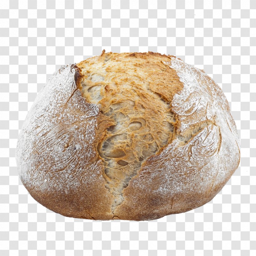 Rye Bread Soda Brown Sourdough Hard Dough - Whole Grain Transparent PNG