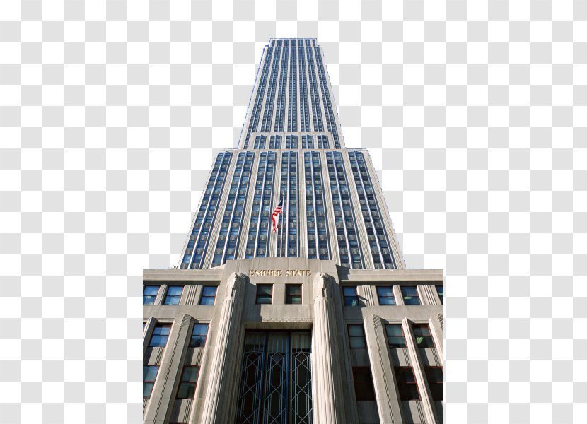 Empire State Building Chrysler Rockefeller Center The New York Times L.P. Hollander Company - Condominium - Skyscraper Transparent PNG