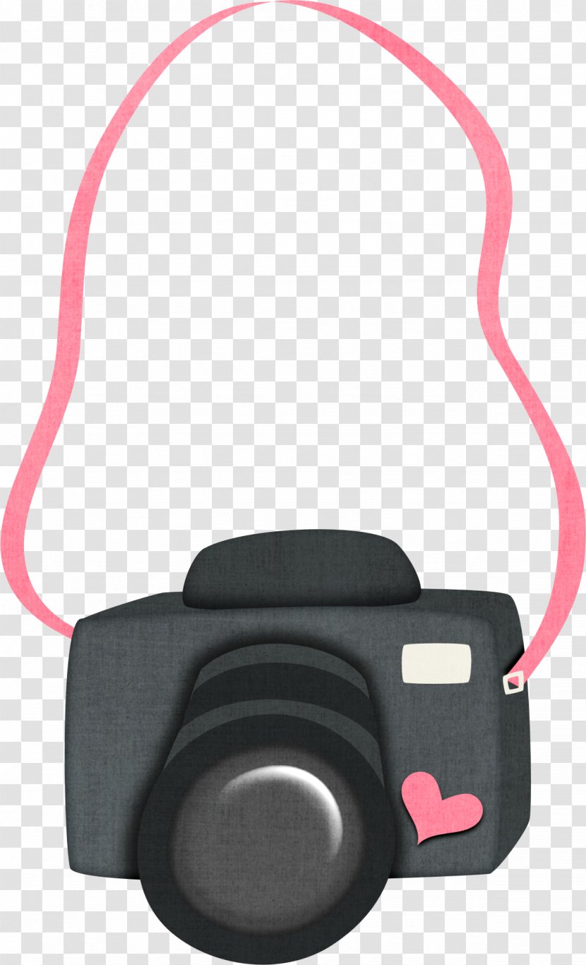 Camera Strap Clip Art - Technology - Maquina Fotografica Transparent PNG