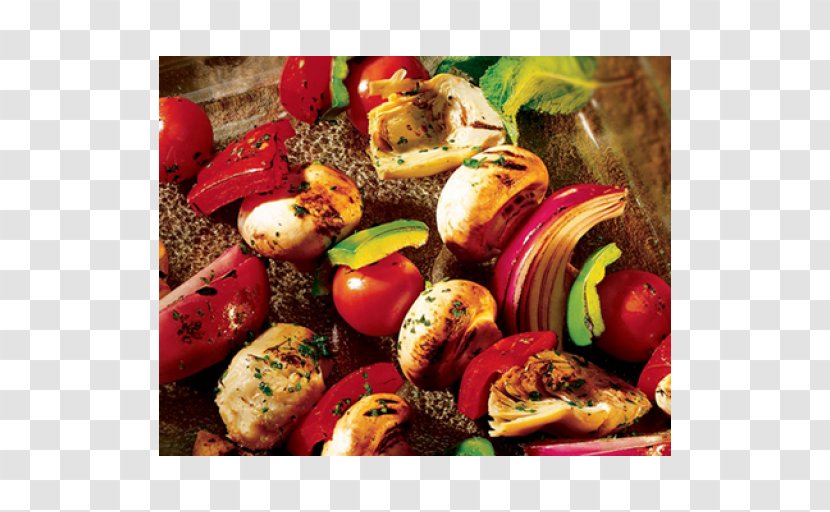 Kebab Souvlaki Vegetarian Cuisine Gyro Tzatziki - Grilled Food - Vegetable Transparent PNG