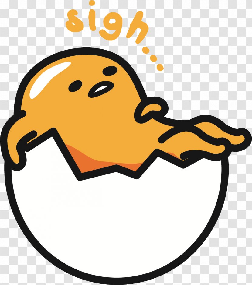 ぐでたま Sanrio Egg Yolk Tamagoyaki - Happiness Transparent PNG