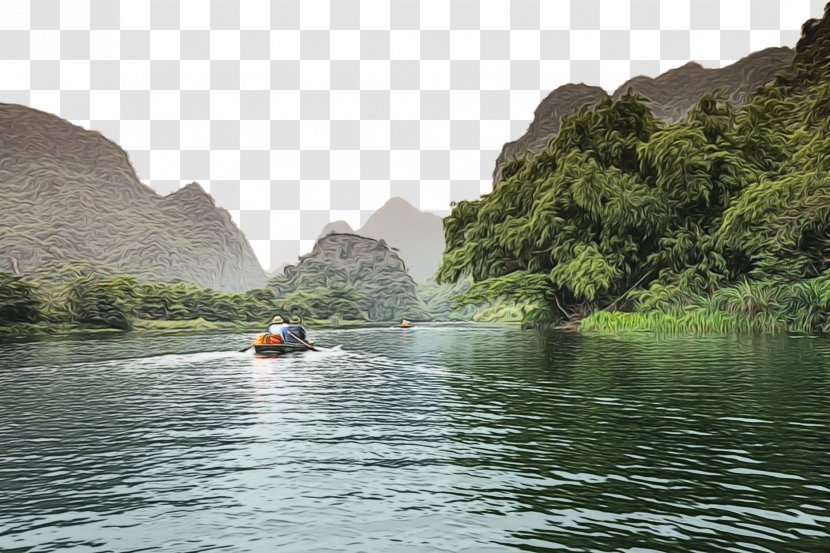 Body Of Water River Nature Natural Landscape Resources - Paint - Wilderness Watercourse Transparent PNG