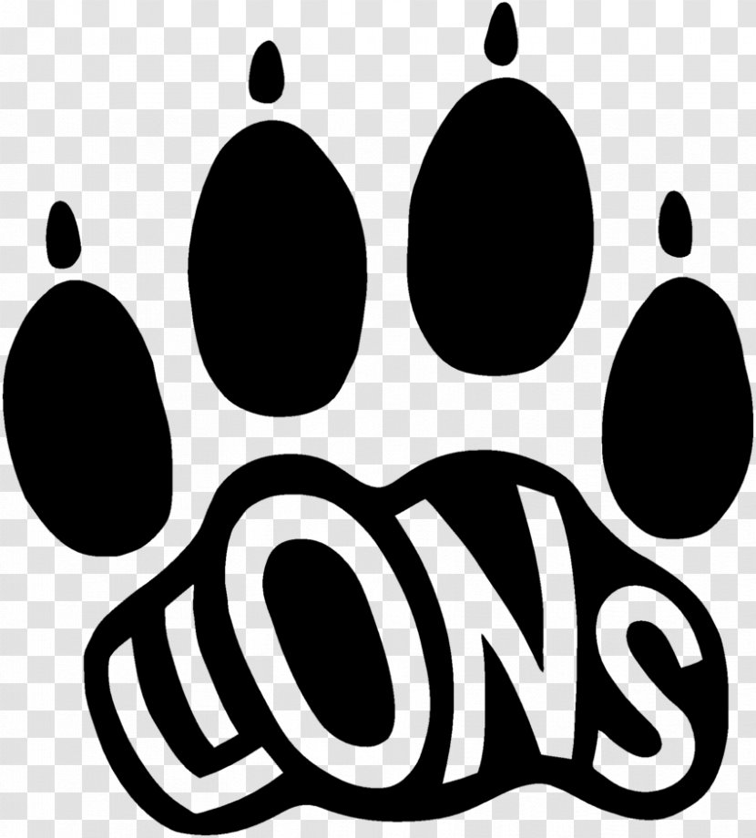 Lion Cougar Paw Clip Art - White - Paws Transparent PNG