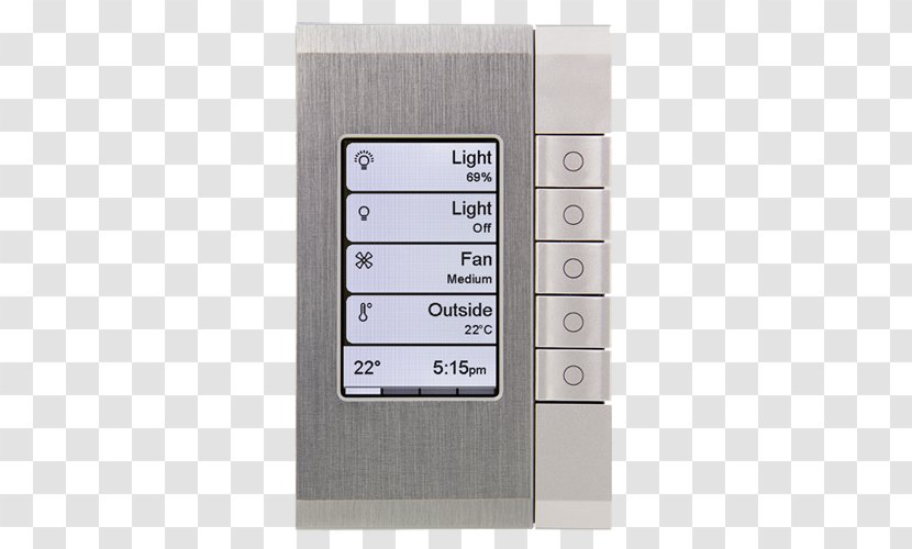 Clipsal C-Bus Electrical Switches Home Automation Kits - Light Switch Transparent PNG