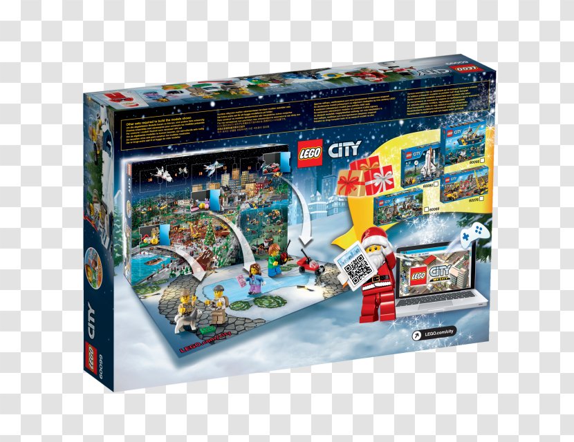 Amazon.com LEGO 60099 City Advent Calendar Lego Toy Transparent PNG