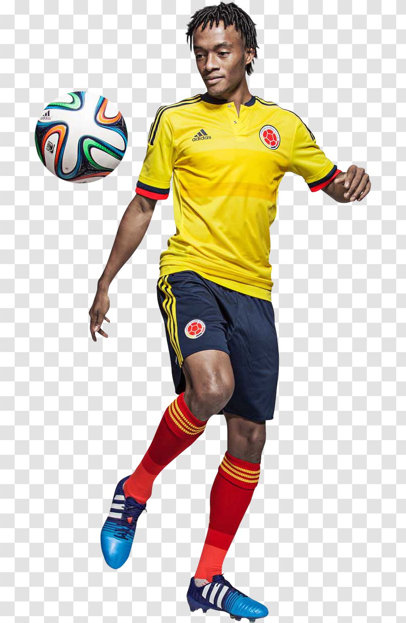 Juan Cuadrado 2015 Copa América Colombia National Football Team T-shirt Centenario - Pallone Transparent PNG
