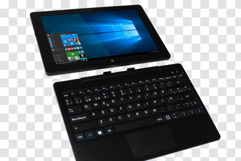 Netbook Computer Keyboard Hardware Laptop Touchpad - Gadget Transparent PNG