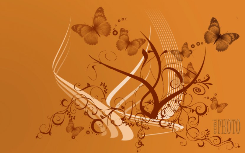 Butterfly Desktop Wallpaper Clip Art - Buterfly Transparent PNG
