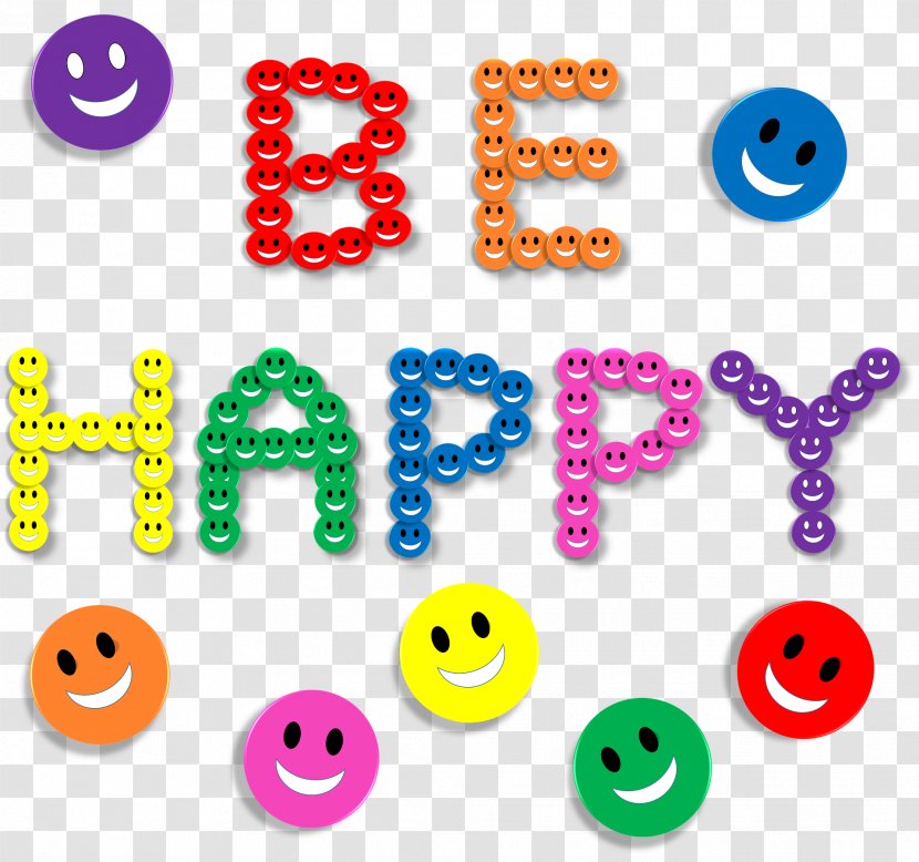 Smiley Happiness Emotion - Body Jewelry - Live Each Day Transparent PNG