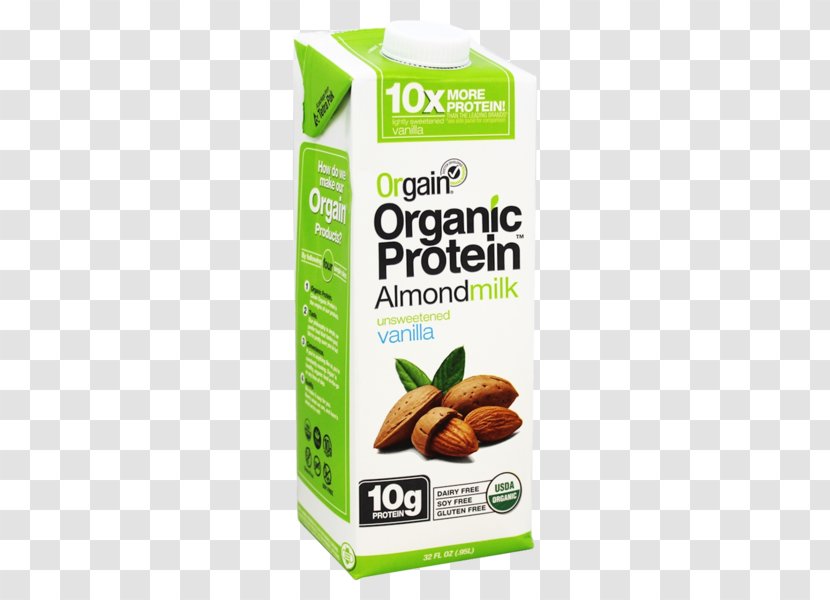 Almond Milk Organic Food Substitute Protein Transparent PNG
