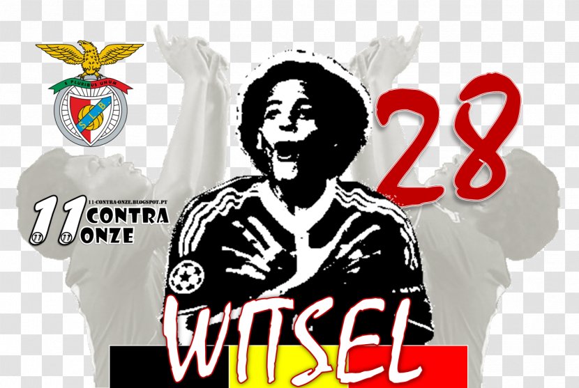 T-shirt S.L. Benfica Logo Font - Redbubble - Axel Witsel Transparent PNG