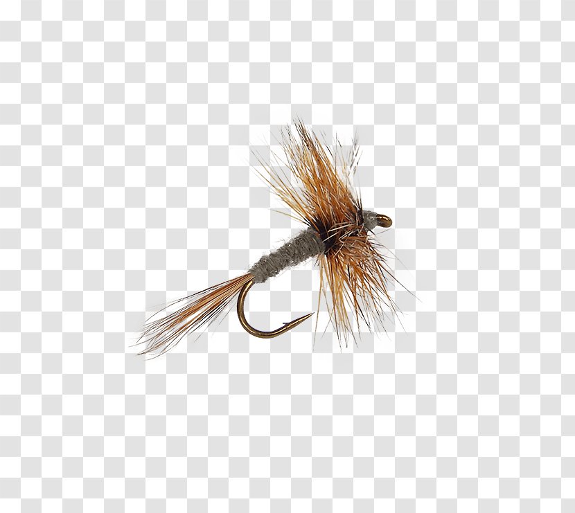 Artificial Fly Fishing Adams Trout - Silhouette - Dry Flies Transparent PNG