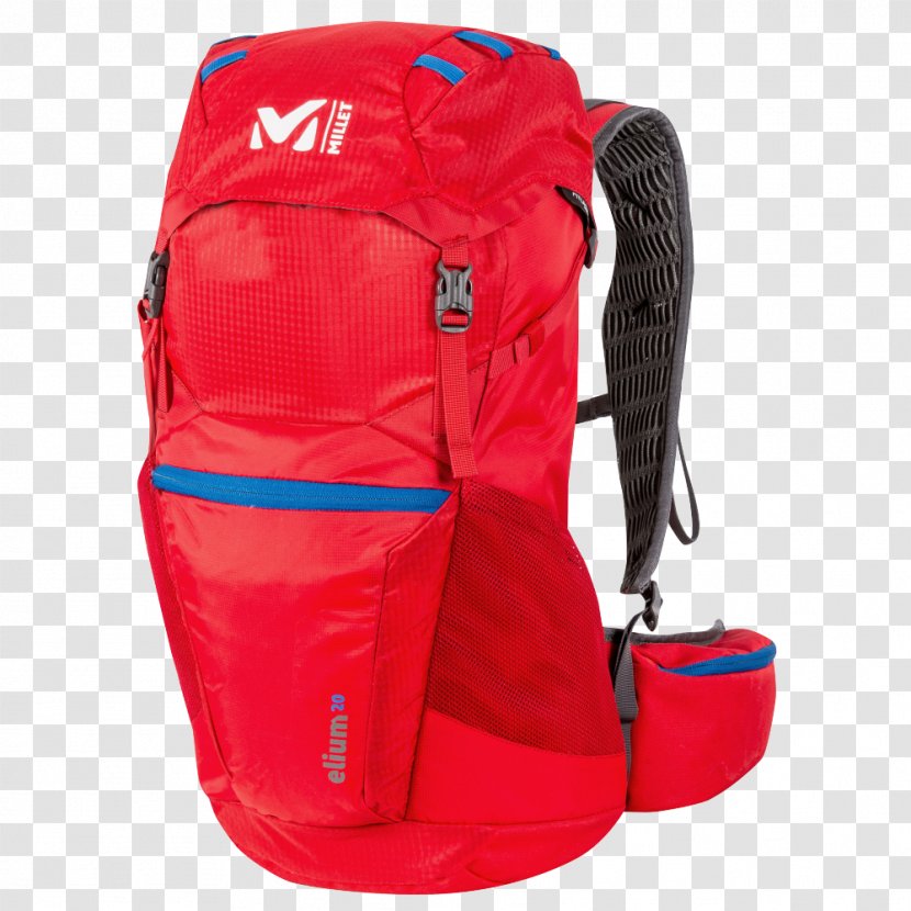 Millet Backpack Jacket Mountaineering Liter - Bag Transparent PNG