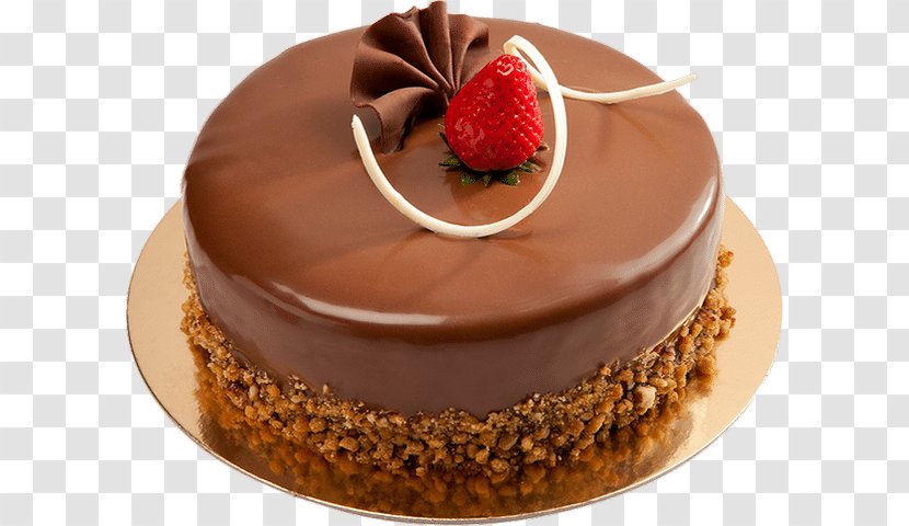 Chocolate Cake Sachertorte Mousse Cheesecake Truffle - Whipped Cream Transparent PNG