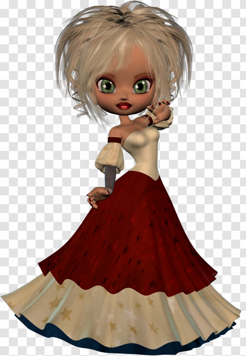 Human Hair Color Doll Brown Transparent PNG