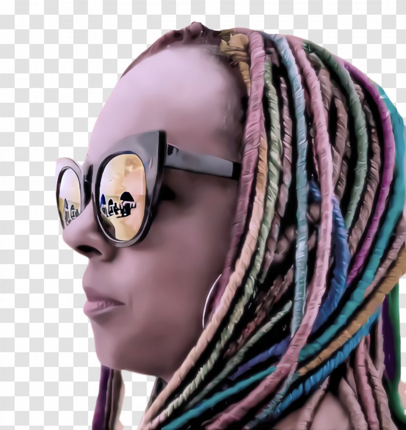 Glasses - Head - Forehead Hairstyle Transparent PNG