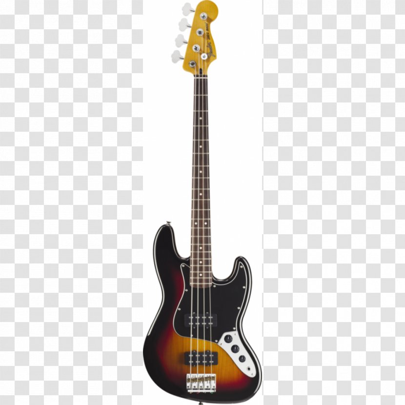 Fender Precision Bass Jazz V Guitar - Watercolor Transparent PNG