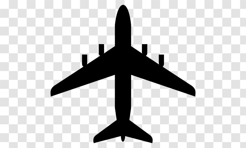 Airplane Boeing KC-135 Stratotanker RC-135 McDonnell Douglas F-15 Eagle Clip Art - Silhouette Transparent PNG