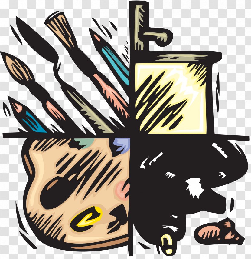 Paint Art Drawing Clip - Windows Thumbnail Cache - School Supplies Transparent PNG