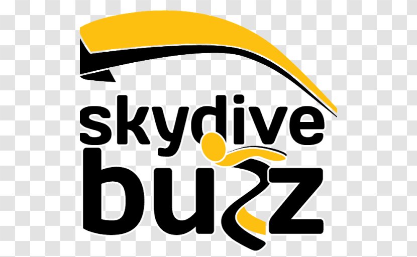 Skydive Buzz Parachuting Tandem Skydiving Formation Sport - Logo - Jumpin Fun Sports Transparent PNG