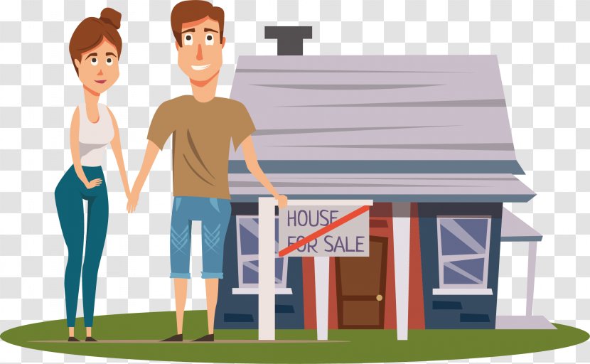 Cartoon Photography Marriage Illustration - House Man Transparent PNG